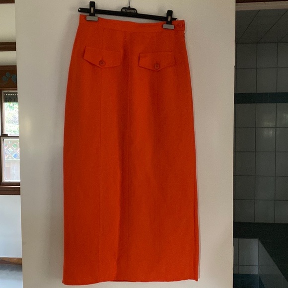 VOTRE NOM MAXI PENCIL SKIRT Sz 42 . - Picture 1 of 11